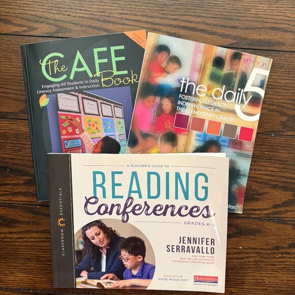 Daily 5, The Cafe, and Reading Conferences Literacy Book Lot - Picture 2 of 8
